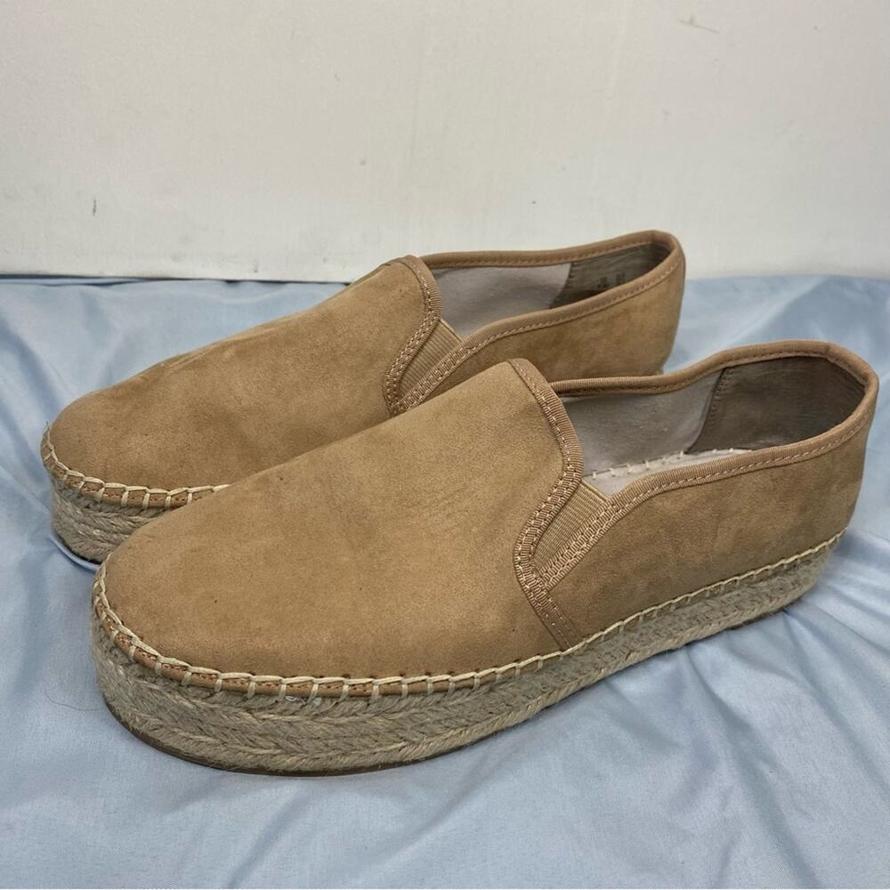 Circus by Sam EdelmanTan camelia Flatform Espadrille Flats Size 9.5
